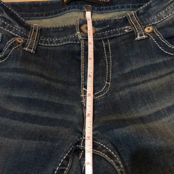 Express Stella Low Rise Boot Cut Jeans - Picture 5 of 13